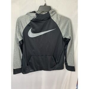 Youth XL Nike‎ Dri Fit  Pullover Hoodie Black & Grey